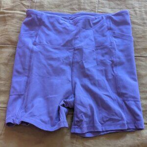 Purple Women's Yoga/Running Shorts Size M
